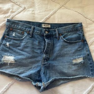 Madewell Relaxed denim shorts